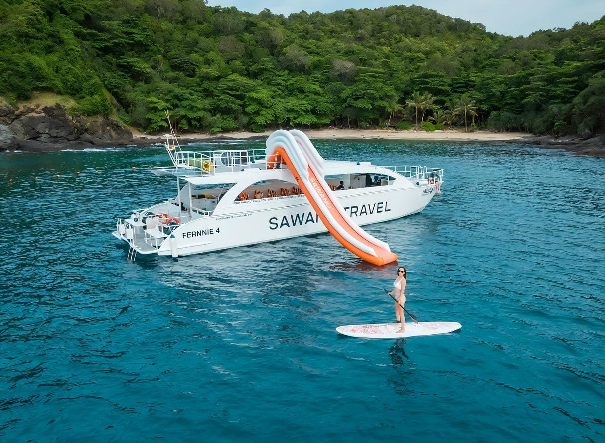 Phuket Tour: PhiPhi&Khai Island Full Day Tour By Fernnie Speed Catamaran