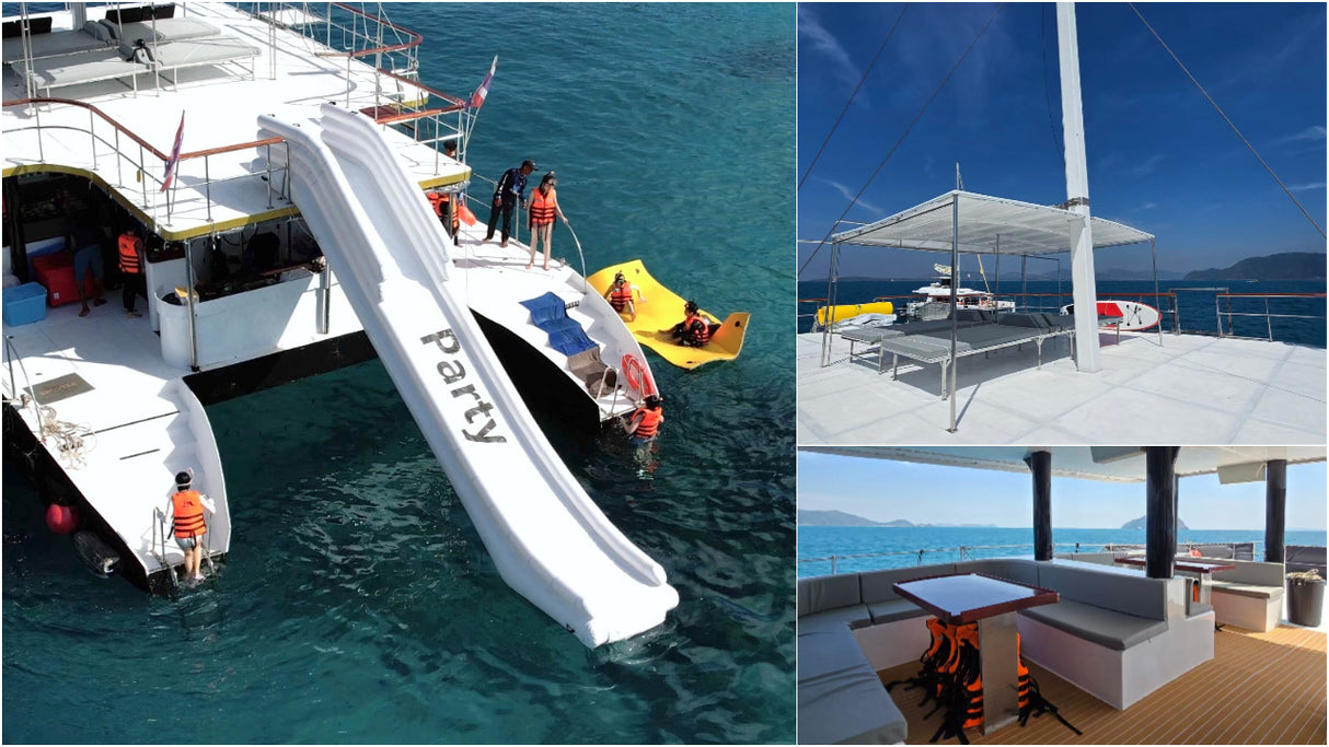 Phuket Racha Island Tour: Racha & Coral Islands Day Tour With Music & Foam Party