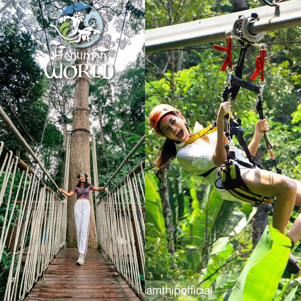 Phuket Zipline: Hanuman World | Flying Hanuman