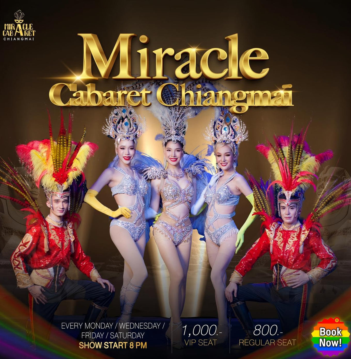 Chiang Mai Ticket Booking: Miracle Cabaret Show