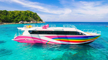 The Rainbow Catamaran