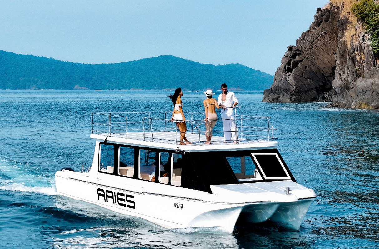 Phuket Phiphi Island Tour: Visit 4 Island with Budget-friendly speedboat Full Day Trips[Aries]